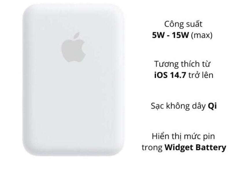 Pin Sạc Dự Phòng Apple MagSafe Cho iPhone 12 Series Chính hãng