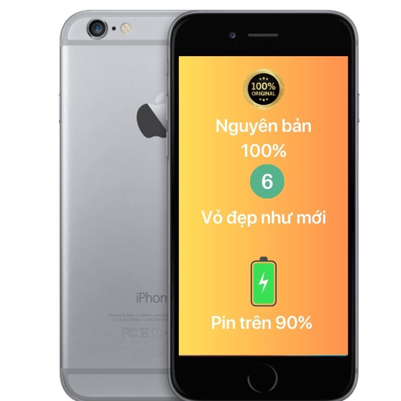 iPhone 6 Cũ 32GB Nguyên Bản Đẹp Như Mới