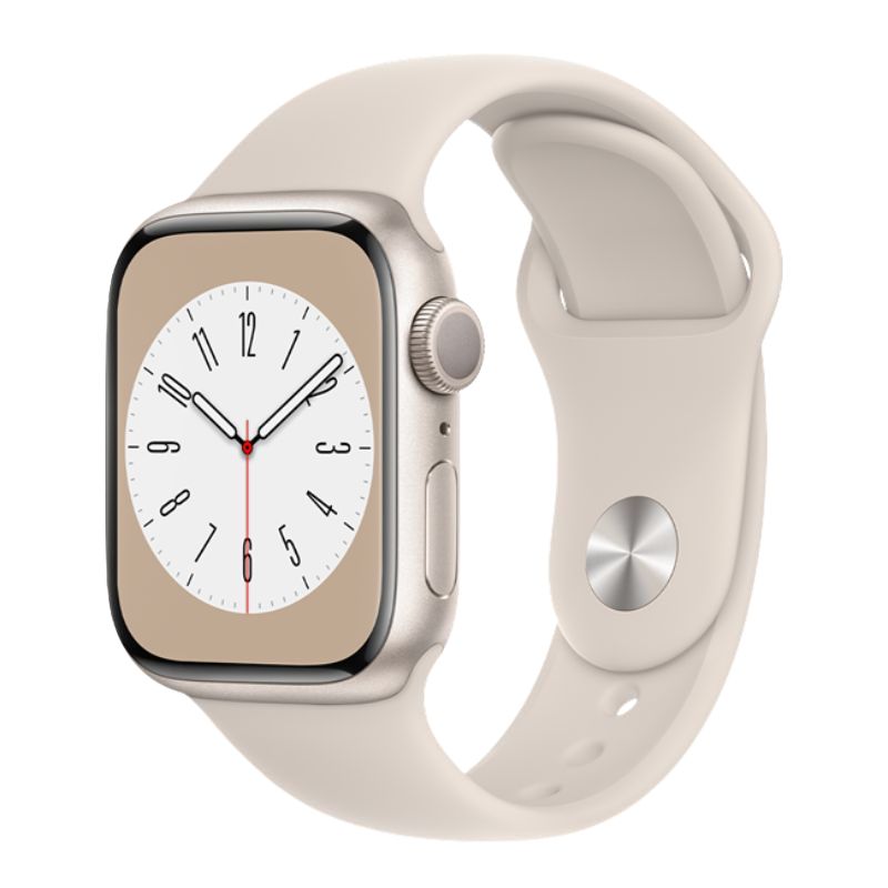 Apple Watch Series 8 GPS 41mm Viền nhôm dây cao su | Chính hãng VN/A