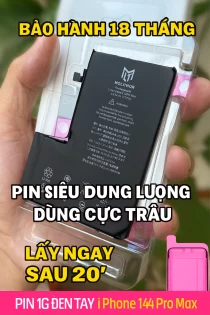 Thay Pin iPhone Molithor 15 Pro Max/ 15 Pro/ 15 Plus/ 15 Dung Lượng Cao