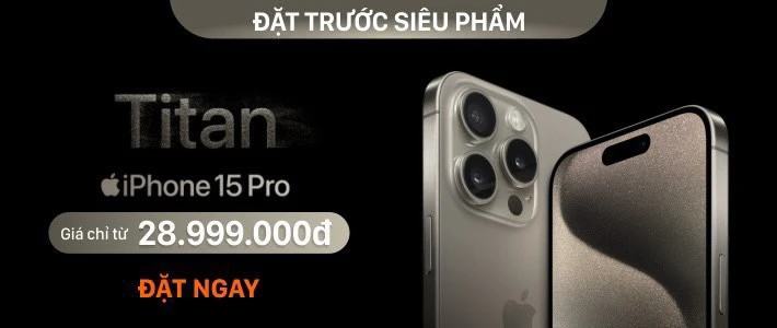 Chốt ngay iPhone 15 