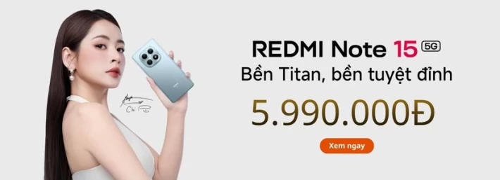 Redmi Note 15 - Bền TITAN