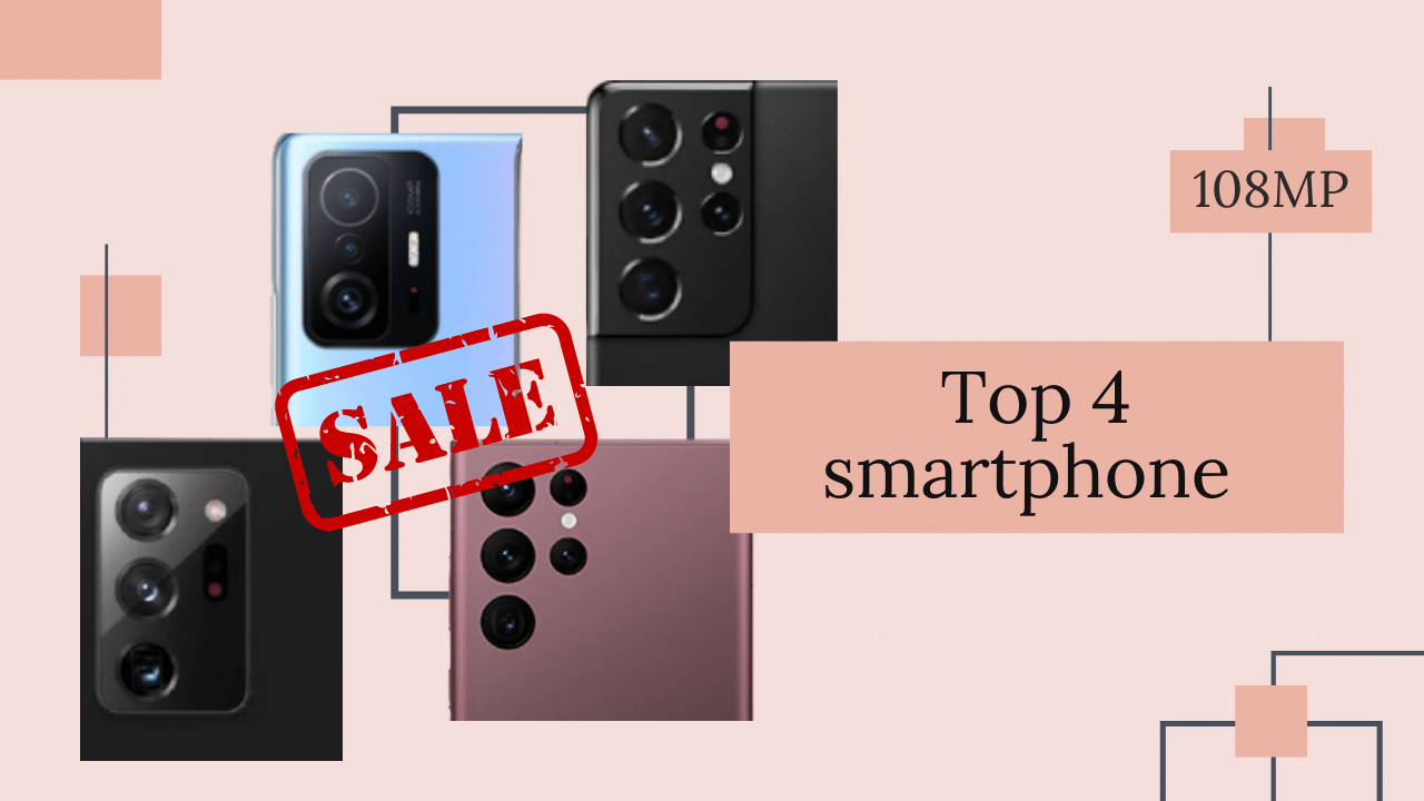 Top smartphone camera 108MP