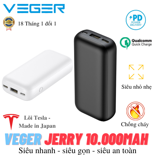 Pin dự phòng Veger Jerry