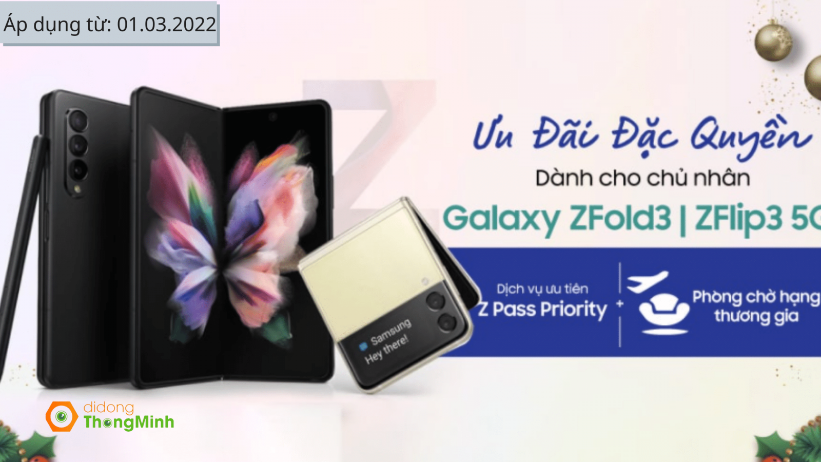 Ưu đãi dành Galaxy Z Fold3 5G và Z Flip3 5G