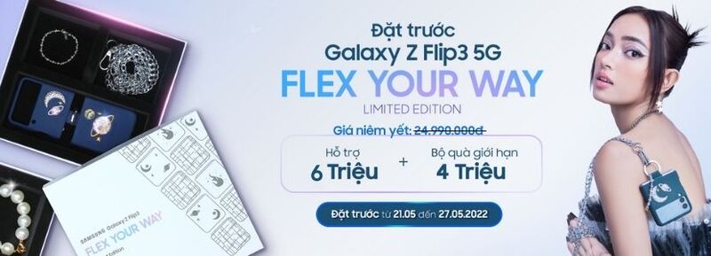 Đặt hàng Galaxy Z Flip3 Flex Your Way