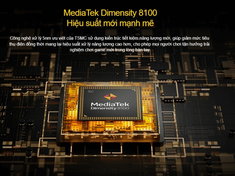chip mediatek Dimensity 8100