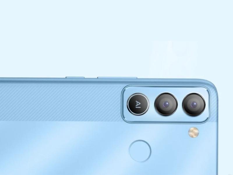 Cụm camera kép 8MPx ứng dụng trí tuệ nhân tạo so với 1 Camera của Xiaomi 9A.