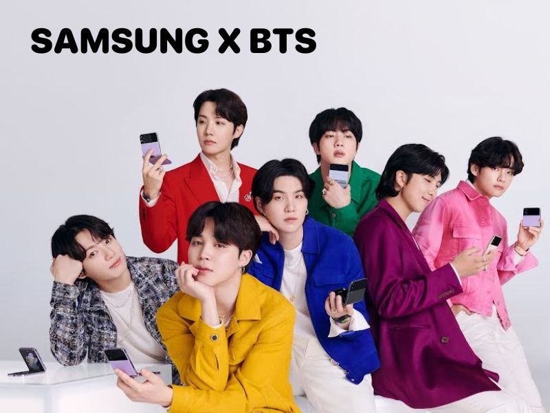 BTS hiện đang quảng cáo Galaxy Z Flip4 cho Samsung