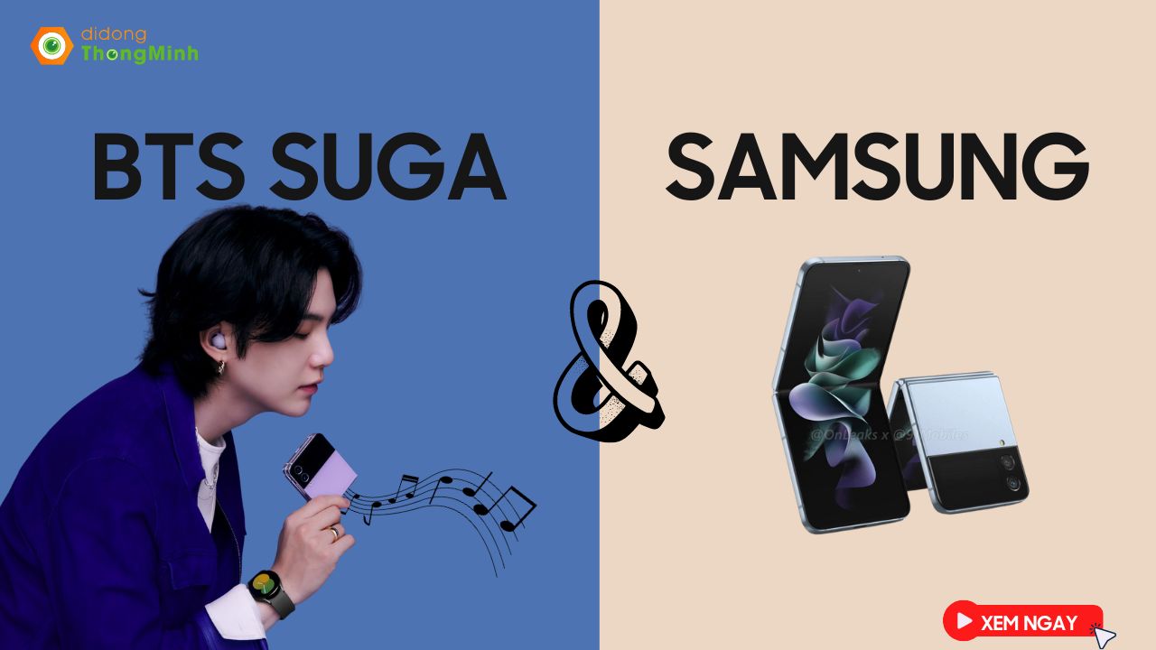 Samsung giới thiệu bản phối mới 'Over the Horizon' của thành viên BTS SUGA