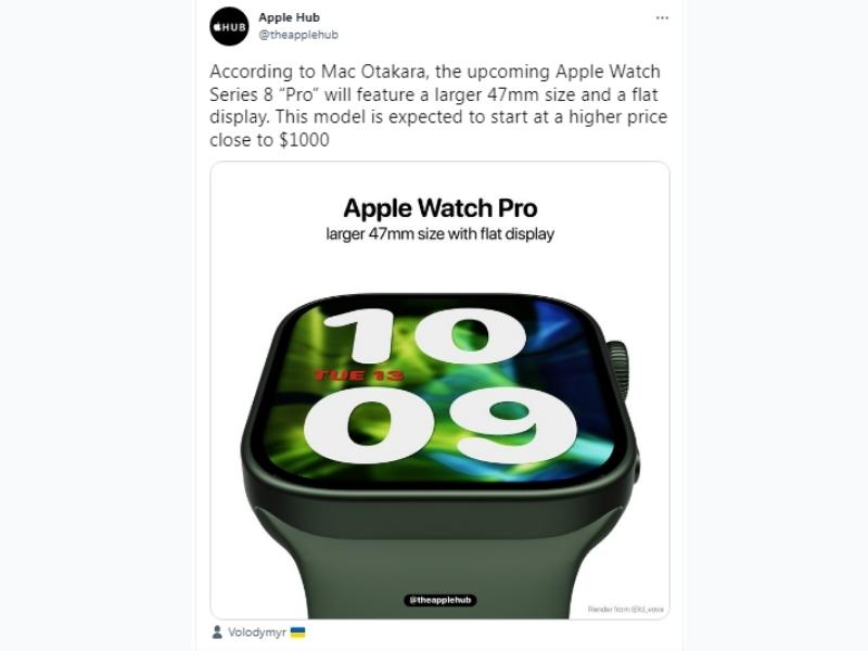 Apple Hub cho rằng Apple Watch Pro được nâng cấp một cách bền bỉ và chắc chắn