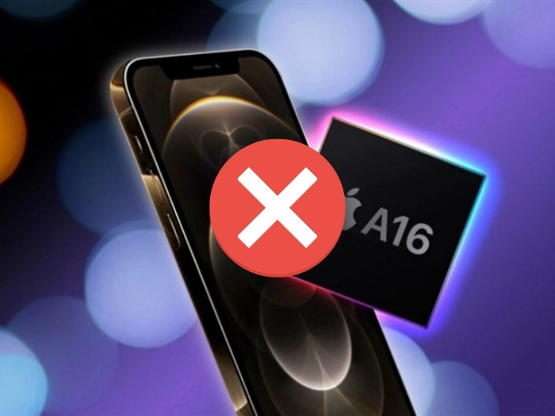 Chip A16 Bionic mới không có trên iPhone 14 tiêu chuẩn