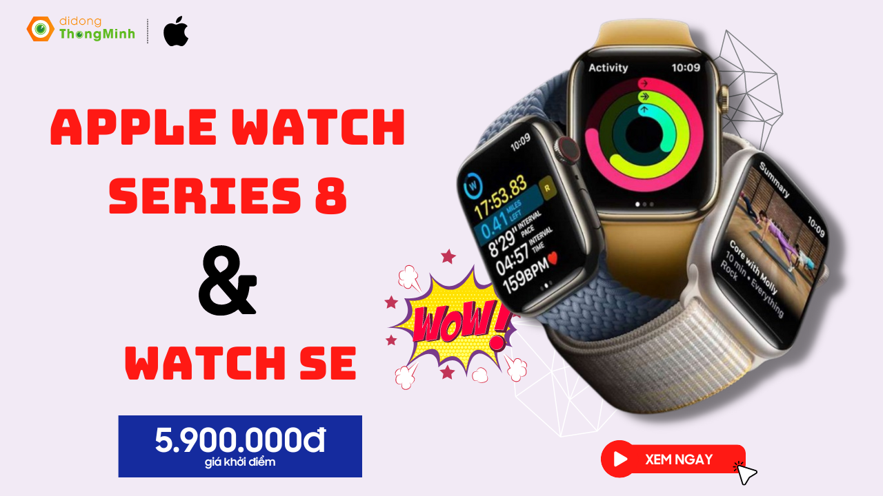 Lộ diện cấu hình Watch Series 8 cũng như Watch SE: thiết kế quen thuộc, giá chào sân  từ 5.9 triệu