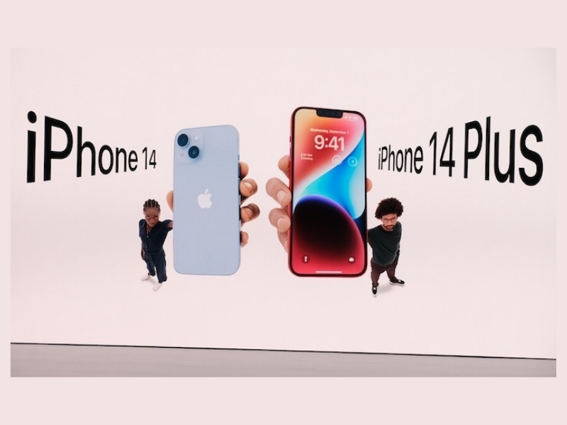 Thiết kế không quá khác biệt của iPhone 14 và iPhone 14 Plus 