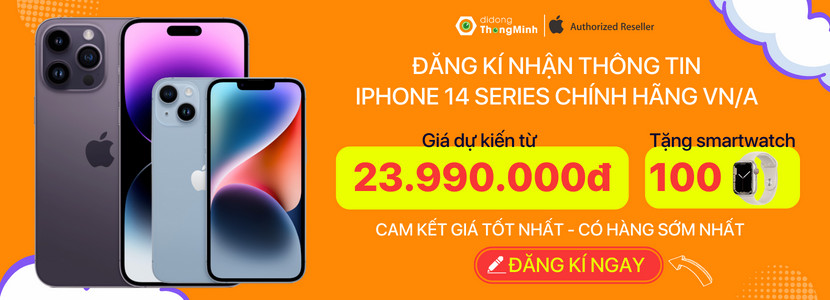 Đặt trước iPhone 14 Series tại Di Động Thông Minh