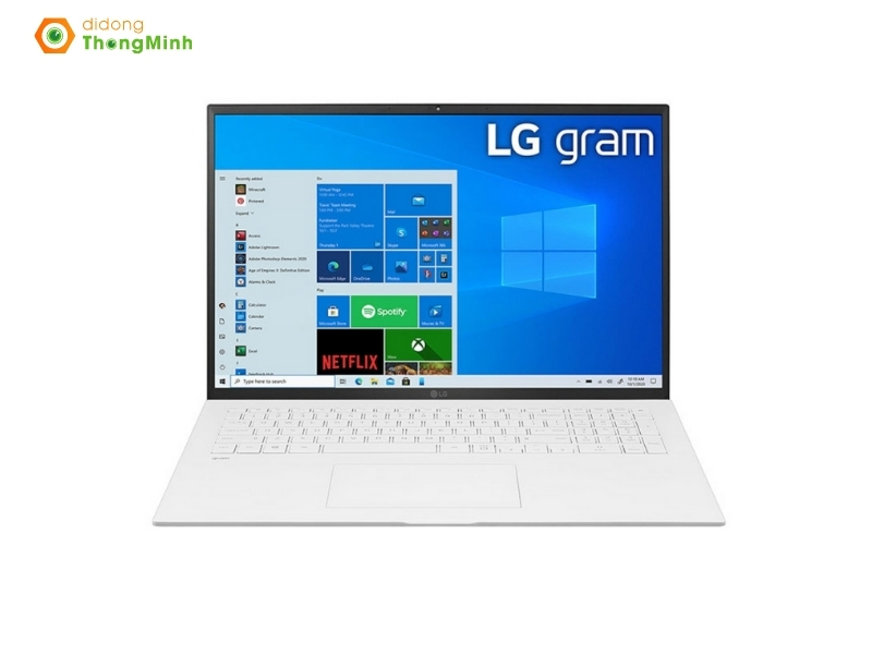 Máy tính LG Gram 16 inch 2021 cho hình ảnh hiển thi sét nét đến từng chi tiết