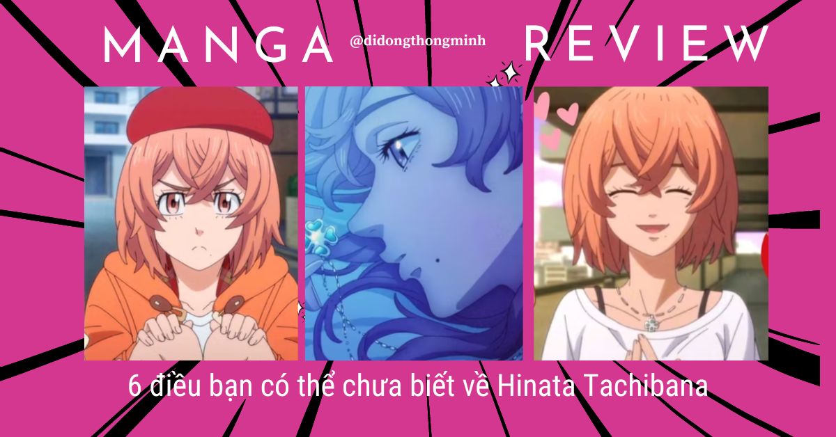 6 bí mật của Hinata Tachibana trong Tokyo Revengers cực hay!