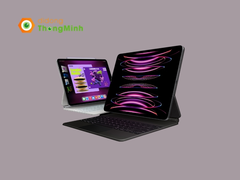 iPad Pro 12.9 inch 2022 sở hữu thiết kế bên ngoài tương tự thế hệ tiền nhiệm