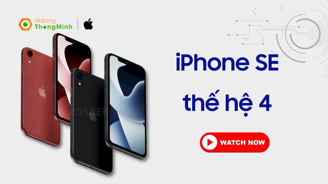 Apple sẽ cho ra mắt smartphone tầm trung iPhone SE thế hệ 4 có ngoại hình tương đương iPhone XR