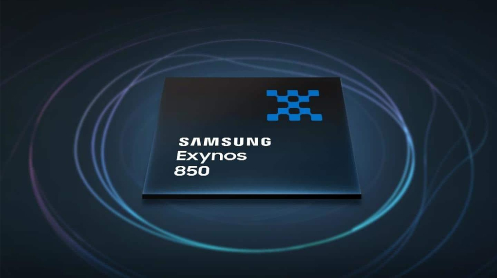 Galaxy A04S được trang bị con chip Exynos 850, ram 4G, bộ nhớ trong 64Gb