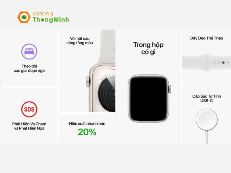 Watch SE 2022 sẽ là một sự lựa chọn phù hợp với hệ sinh thái đến từ Apple