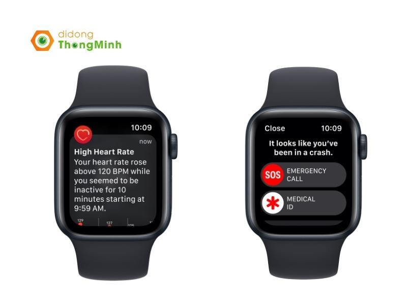 Apple Watch SE 2022 hỗ trợ nhiều cảm biến hữu ích