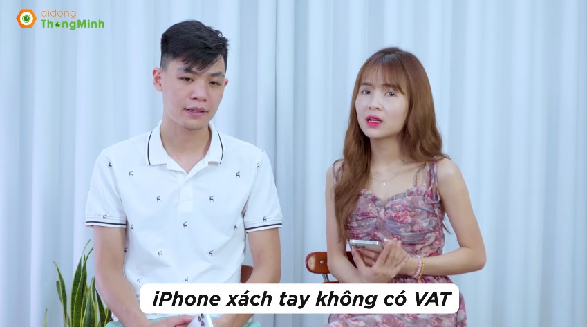 iPhone 14 Pro Max chính hãng có VAT, iPhone xách tay thì không có