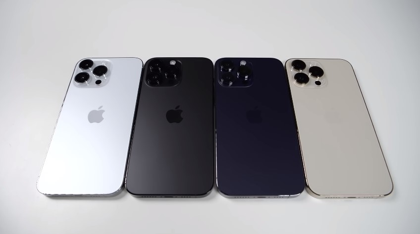 4 màu sắc của iPhone 14 Pro Max