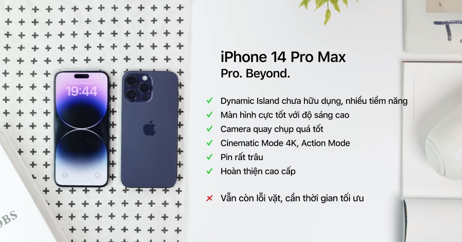 iPhone 14 Pro Max vẫn còn 1 số lỗi nhỏ cần được khắc phục