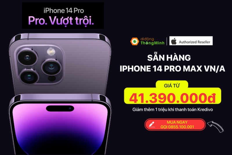Giá iPhone 14 Pro Max 512GB