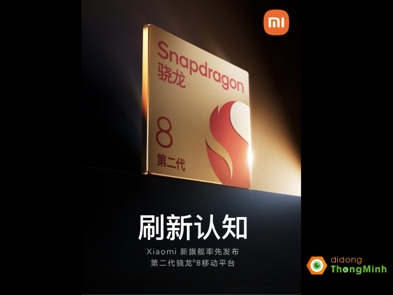 Snapdragon 8 Gen 2 x Xiaomi