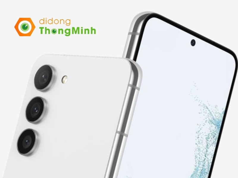 Cụm camera sau với thiết kế dọc quen thuộc, không có phần khung module