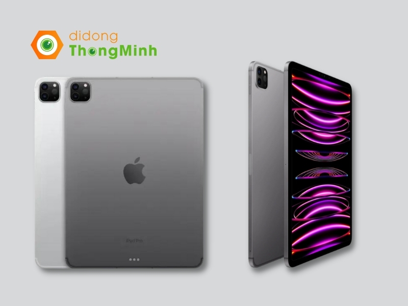 Vẻ ngoài mang đậm ngôn ngữ thiết kế của Apple chính là vũ khí lợi hại của iPad Pro 12.11 inch 2022