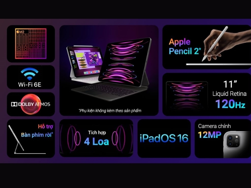 Đánh giá hiệu năng iPad Pro 2022: Mượt mà trên từng tác vụ với con chip M2 cao cấp