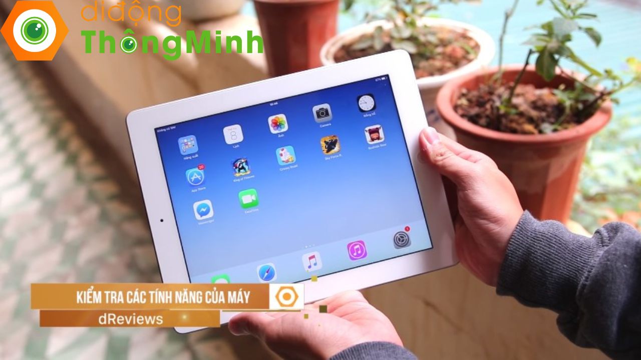 Kiểm tra các tính năng quan trọng của iPad Mini 4 cũ