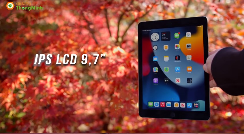 Màn hình iPad Air 2 sử dụng công nghệ LCD
