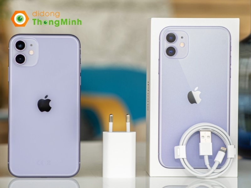 Phụ kiện đi kèm trong hộp iPhone 11