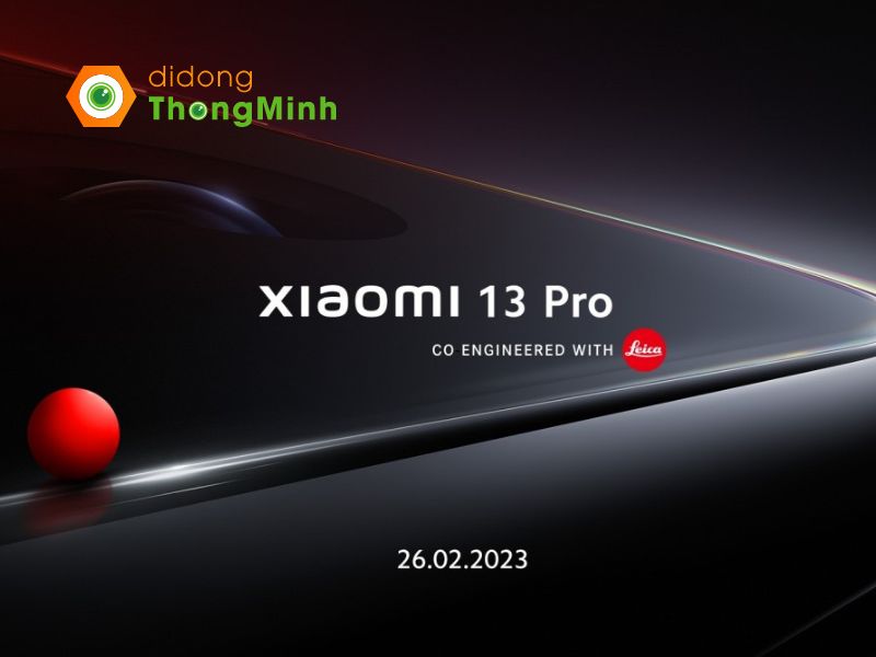 Sự kiện ra mắt Xiaomi 13 Series diễn ra vào ngày 26 tháng 2