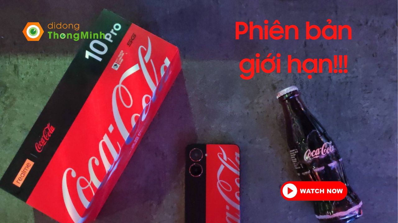 Realme 10 Pro 5G Coca-Cola có gì mà khiến giới trẻ phát cuồng?