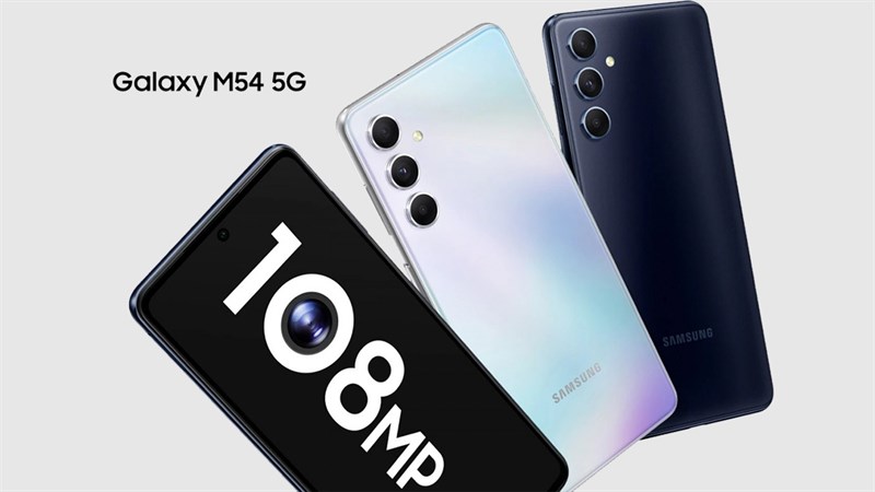 Galaxy M54 sở hữu màn hình Super AMOLED 6,7 inch độ phân giải 1080 x 1200 pixel, tần số 120 Hz