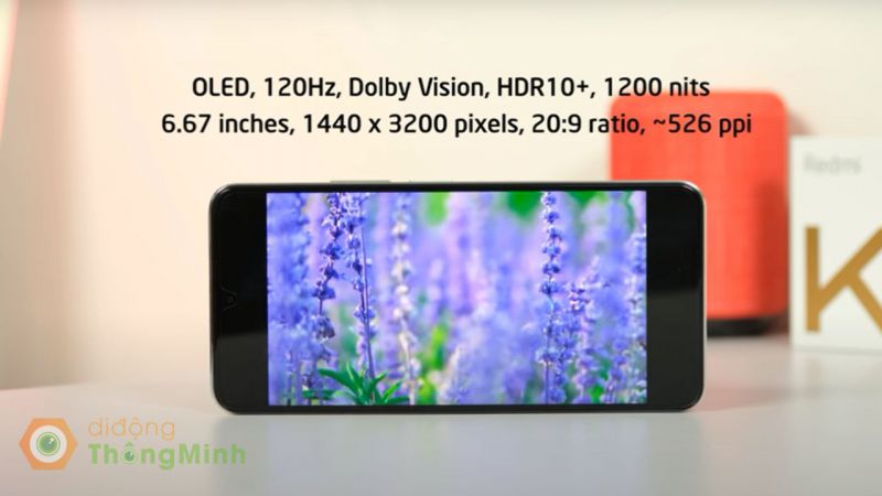 Màn hình OLED 2K+, tần số quét 120 Hz