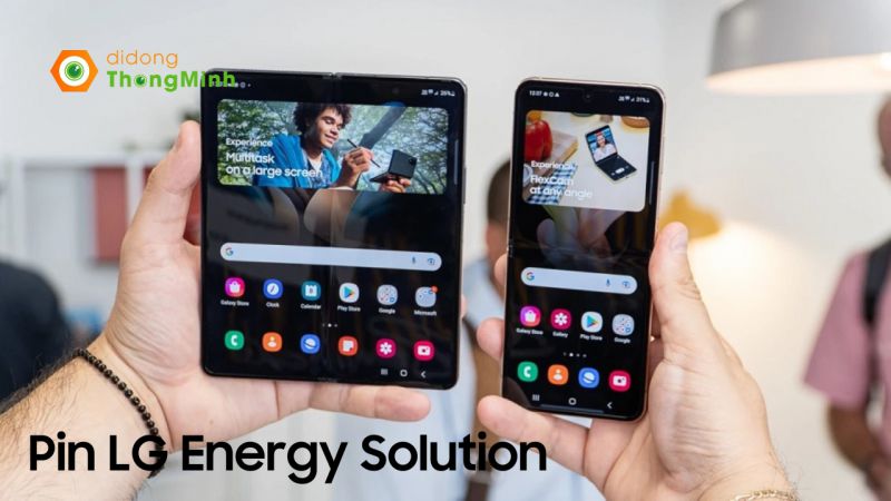Samsung Galaxy Z Fold5 và Galaxy Z Flip5 vẫn tích hợp pin của LG Energy Solution