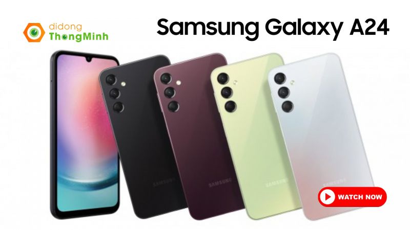 Thông số kỹ thuật cùng giá bán của Samsung Galaxy A24 