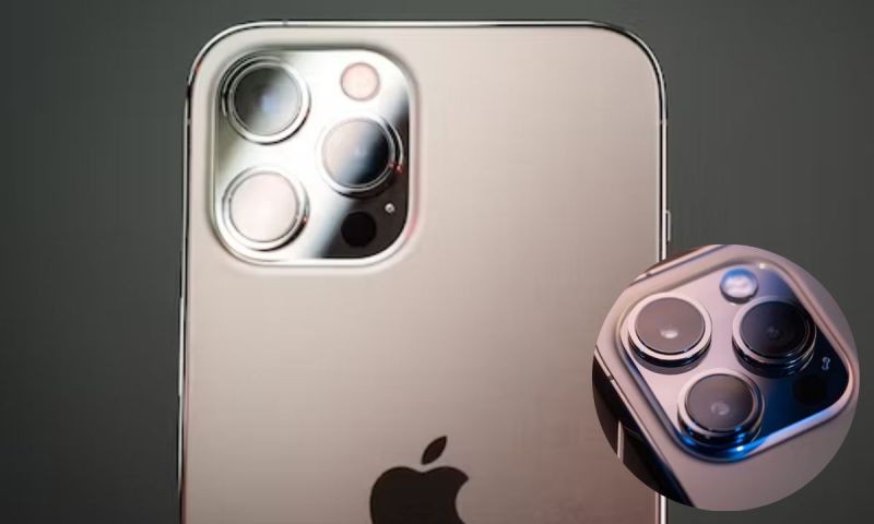 Camera của iPhone 12 Pro Max cũ như một chiếc máy ảnh chuyên nghiệp