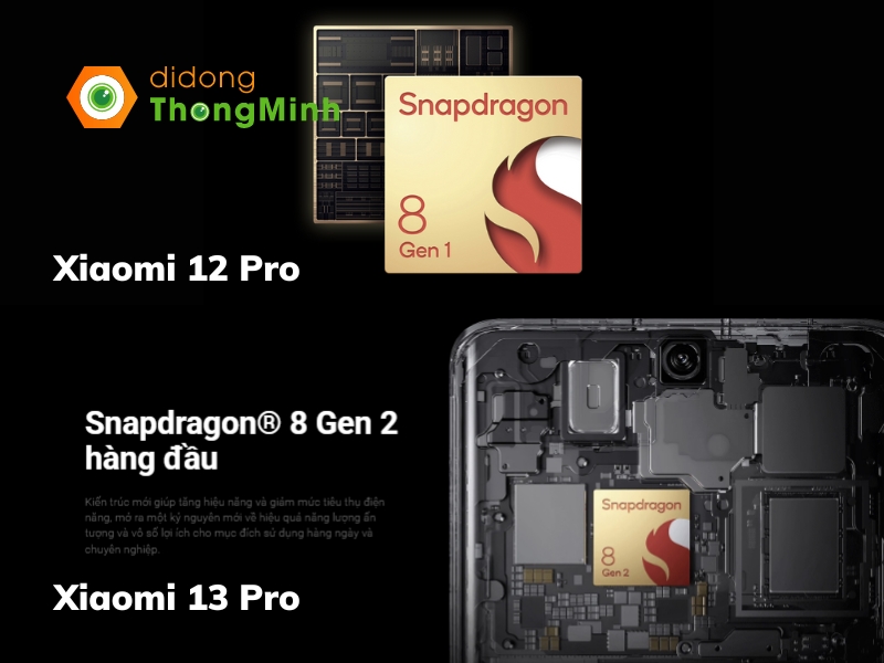 Hiệu năng của Xiaomi 13 Pro mạnh mẽ hơn Xiaomi 12 Pro