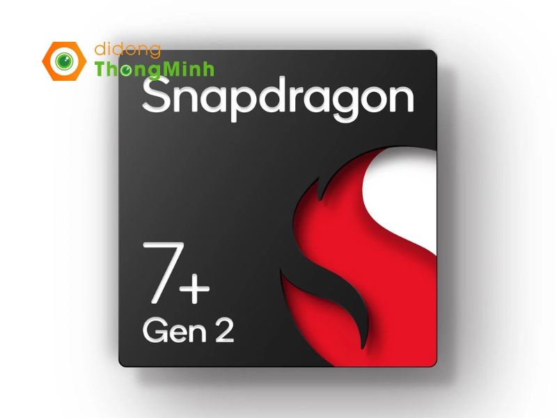 Snapdragon 7+ Gen 2 mang lại hiệu suất vượt trội, chơi game giải trí đỉnh cao, hiệu suất đạt được khó có đối thủ vượt qua