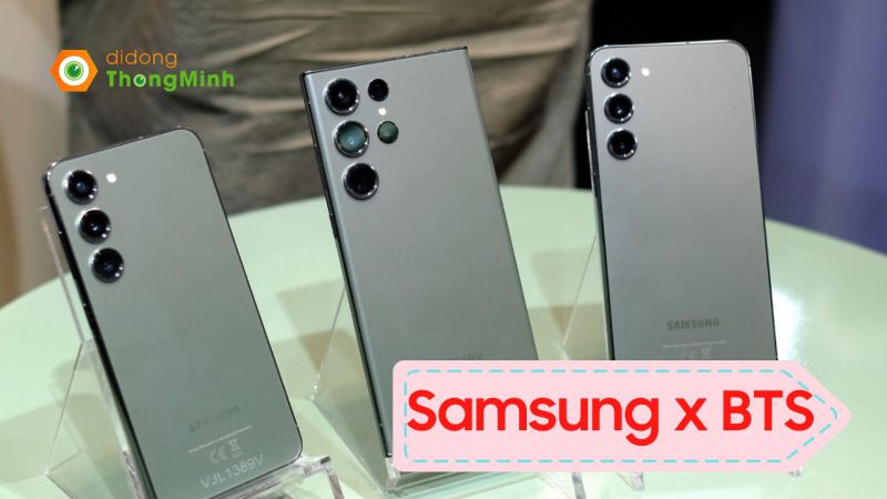 Samsung đặc biệt ưu ái nhóm nhạc BTS như thế nào???