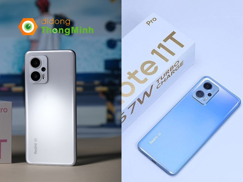 Dimensity 8200 Ultra (4 nm) trên Redmi Note 12T Pro cung cấp hiệu năng mạnh mẽ hơn Note 11T Pro hoạt động nhờ Dimensity 8100 (5 nm)