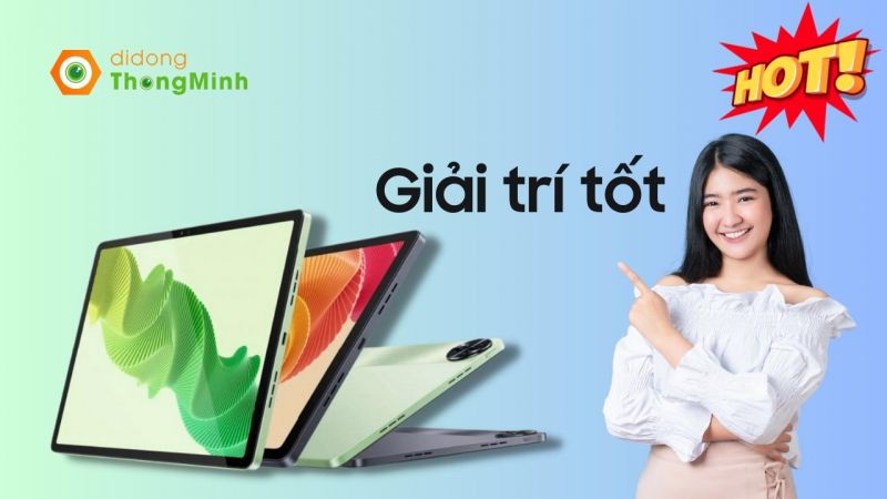 Realme Pad 2 chính thức ra mắt với màn hình 11.5", chip Helio G99