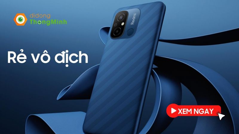 Điện thoại Redmi 12C rẻ vô địch, phù hợp với ai?